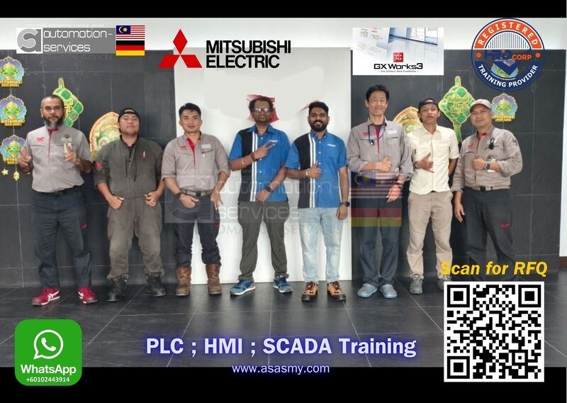 Mitsubishi FX5U PLC & HMI Training at Kota Kinabalu, Sabah (31 March – 2 April 2026)