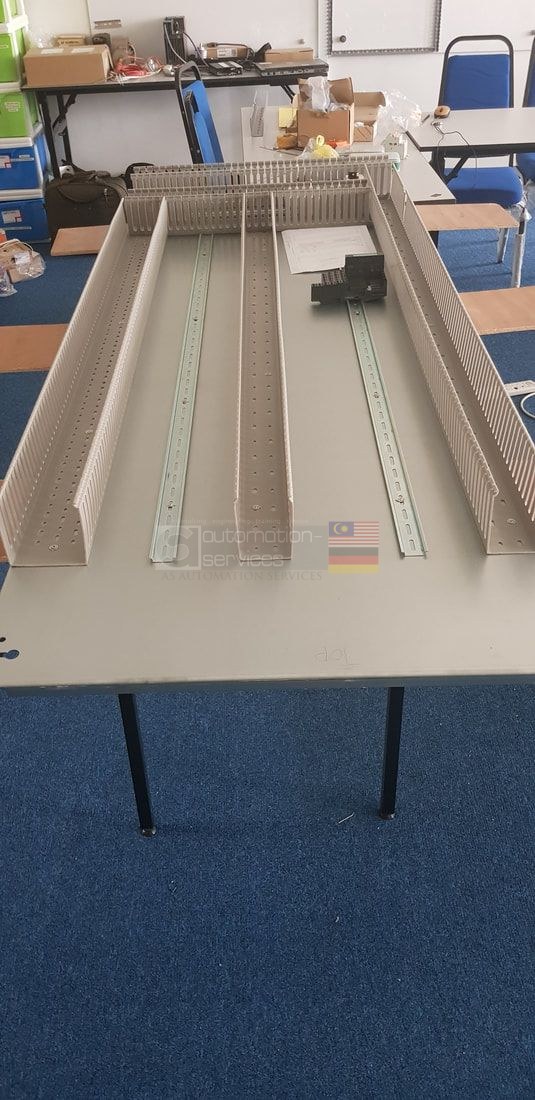 Control Panel installed with siemens i/o module for Singapore.