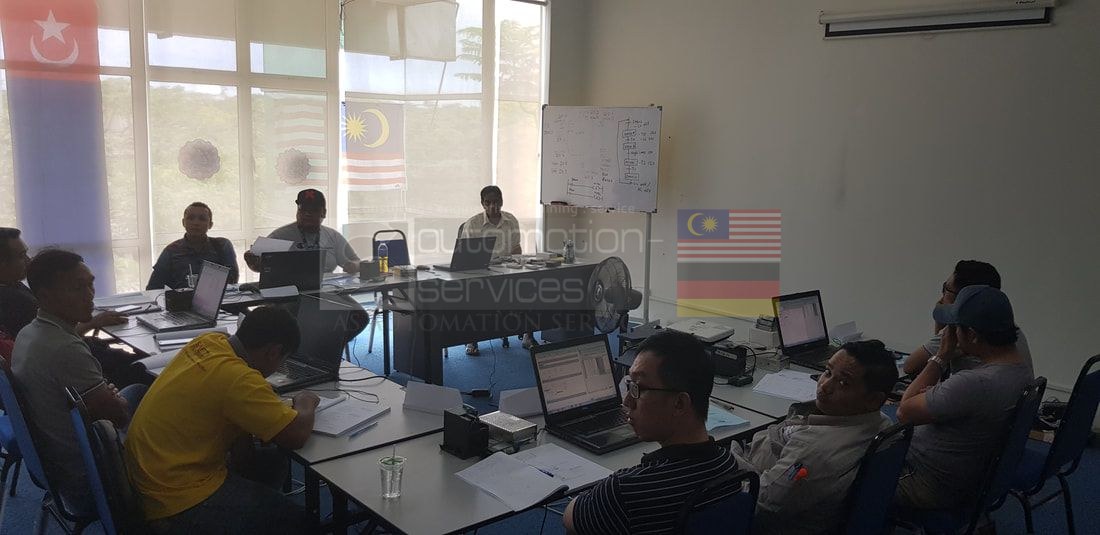#SIEMENS #PLC & #HMI #S7300/400 with #WinCC #Flexible #2008 #SP5 #Software #Training #Basic & #Intermediate #LOTTE #CHEMICAL #TITAN (M) SDN. BHD. 4 Days , 10 Pax . (1st week picture) 25th & 26th #July 2018.