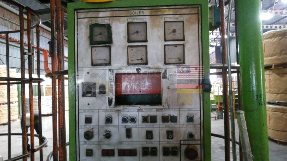 Conversion of OP15 TO HAKKO TOUCH PANEL FOR RECOILER MACHINE IN LEADER CABLE , SKUDAI , JOHOR.
