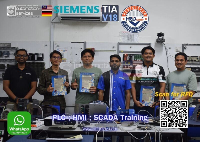Siemens S7-1200 PLC & HMI Training – 5 Days of Hands-On Industrial Learning