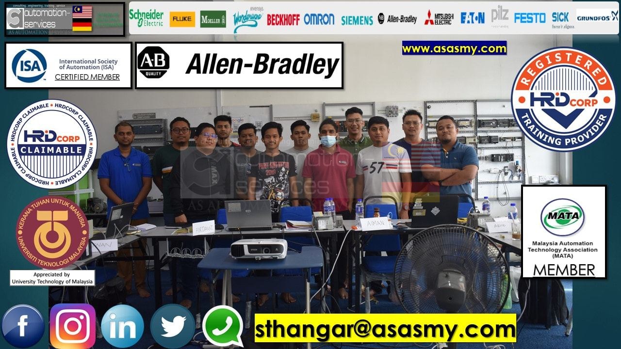 PLC , HMI , SCADA TRAINING in Allen Bradley RSLogix 5000 Software with Control/Compact Logix Hardware, Basic to Intermediate , In-House / ASASMY LAB / From a Company that design, manufacture and supply Electronic components.