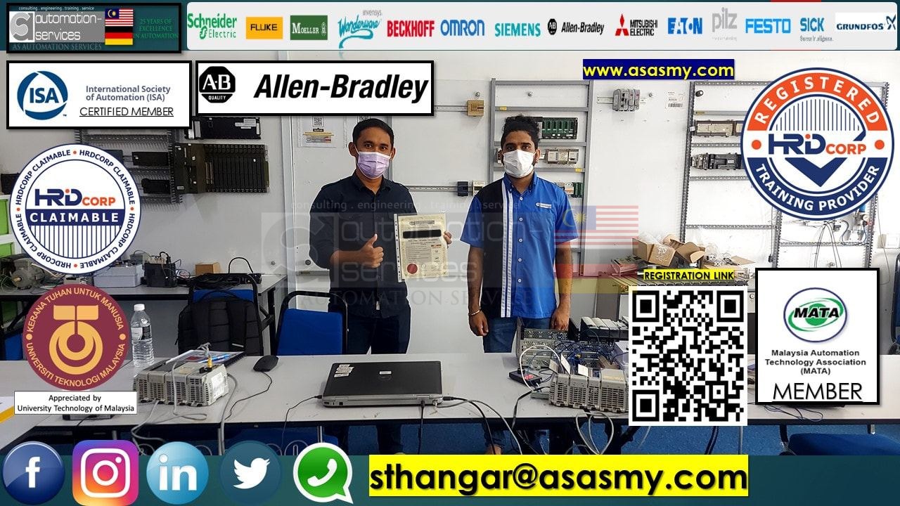 Allen Bradley RSLogix 5000 Software with Control/Compact Logix Hardware. PLC , HMI , SCADA TRAINING in  Basic to Advance , Personal Sponsor , 5 Days. — training photo