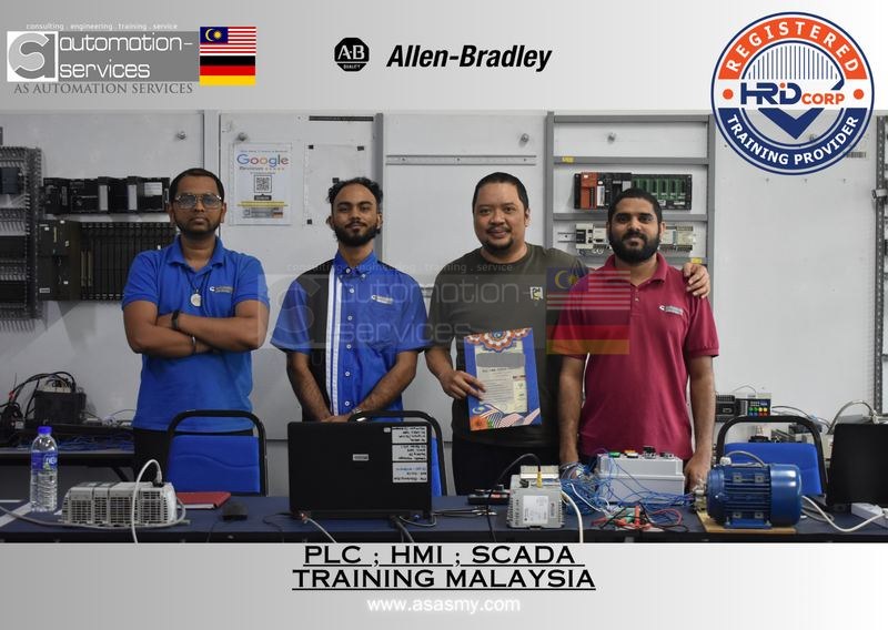 Successful Completion of Advanced PLC, HMI, and SCADA Training with Allen Bradley Control/Compact Logix PLC.