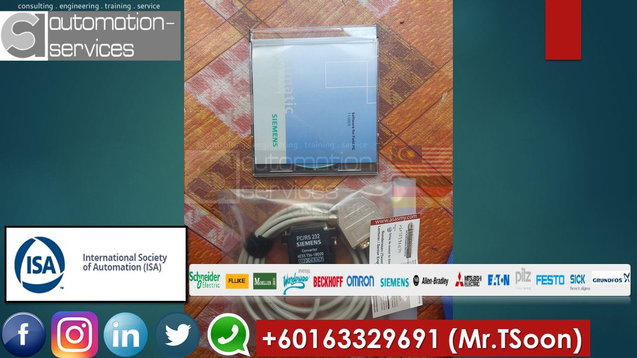 We sell Siemens Software & Parts/Product (Brand NEW/USED) ORIGINAL, Free Delivery in Malaysia Only. — training photo