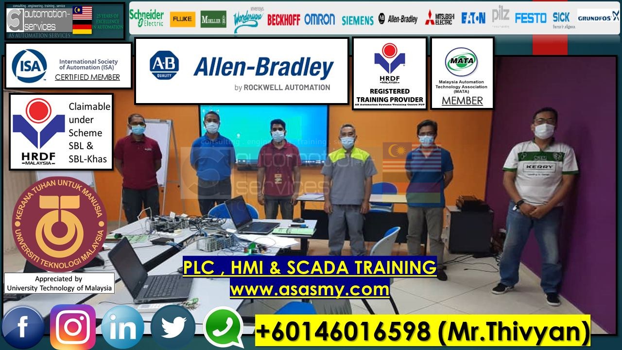 ALLEN BRADLEY RSLOGIX 5000 Basic Training, 3 Pax, 2 Days, 1st Batch.(Under SBL-Khas)PSMB.
