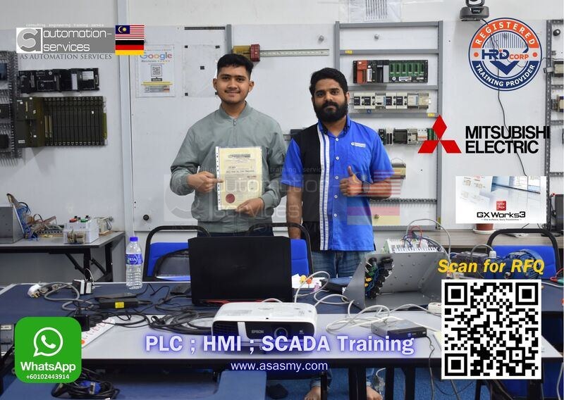 5-Day Mitsubishi FX5U PLC & Weintek HMI Training | From Skills to Industry Interview