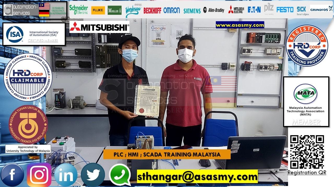 Mitsubishi FX Series PLC Training (Basic to Advance) Self Sponsored. Working in a company that manufacture machines mainly for the plastic industry. — training photo