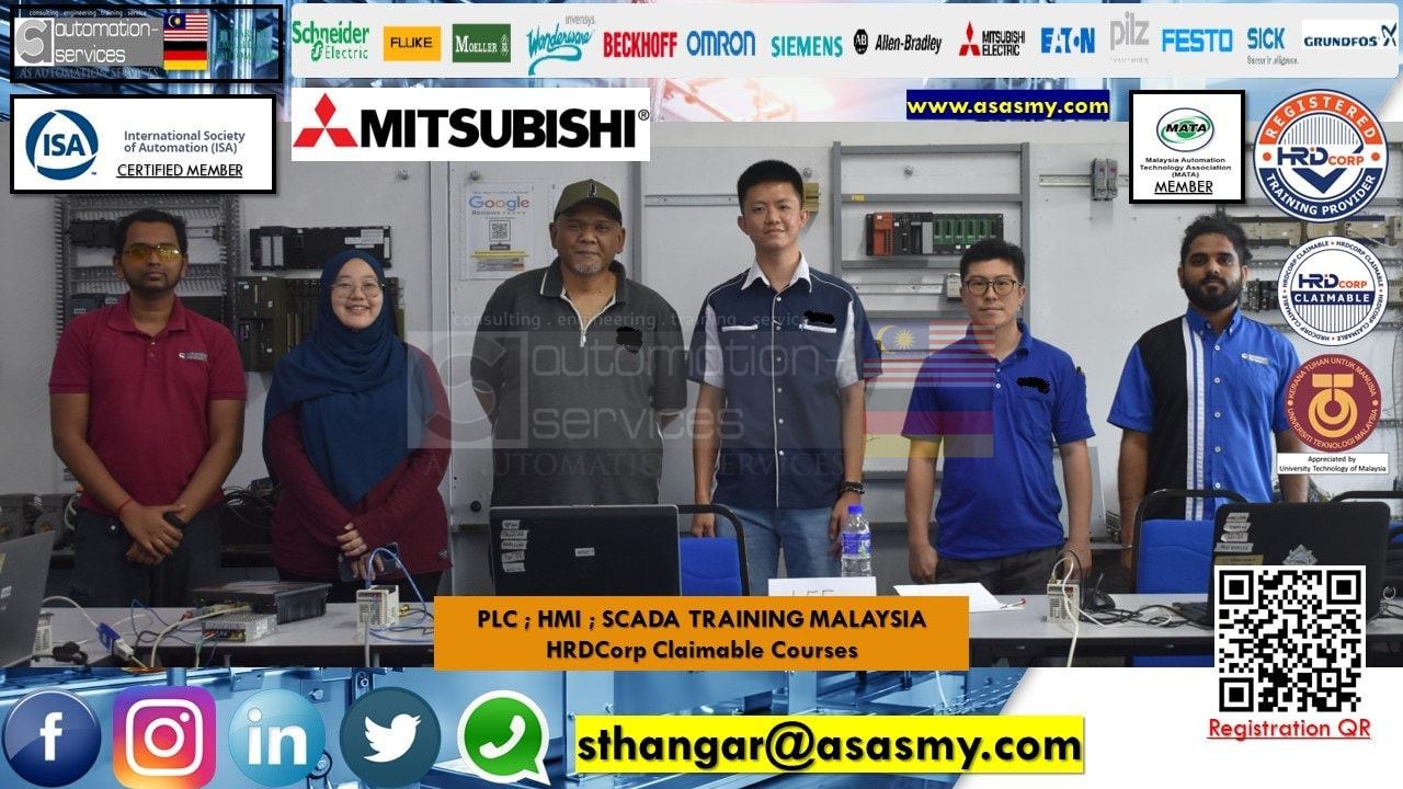 Mitsubishi FX Series PLC Training (Basic to Intermediate) 3 Days, Participant from various company that manufacture/ produce resins, electronic chemical materials, specialty chemicals, Polyvinyl Chloride (PVC) Compound and rubber product.