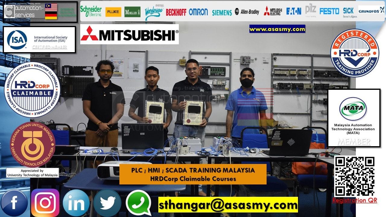 PLC , HMI , SCADA Training Mitsubishi FX Series PLC with GX Works 2 Software (Basic to Intermediate) under HRDCorp Claimable Courses. From a company that manufacture Sun Lenses , Prescription Lenses , Branded Lenses.