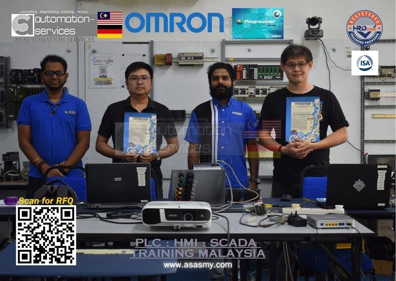 3-Day Omron PLC & HMI Training Successfully Completed at AS Automation Services