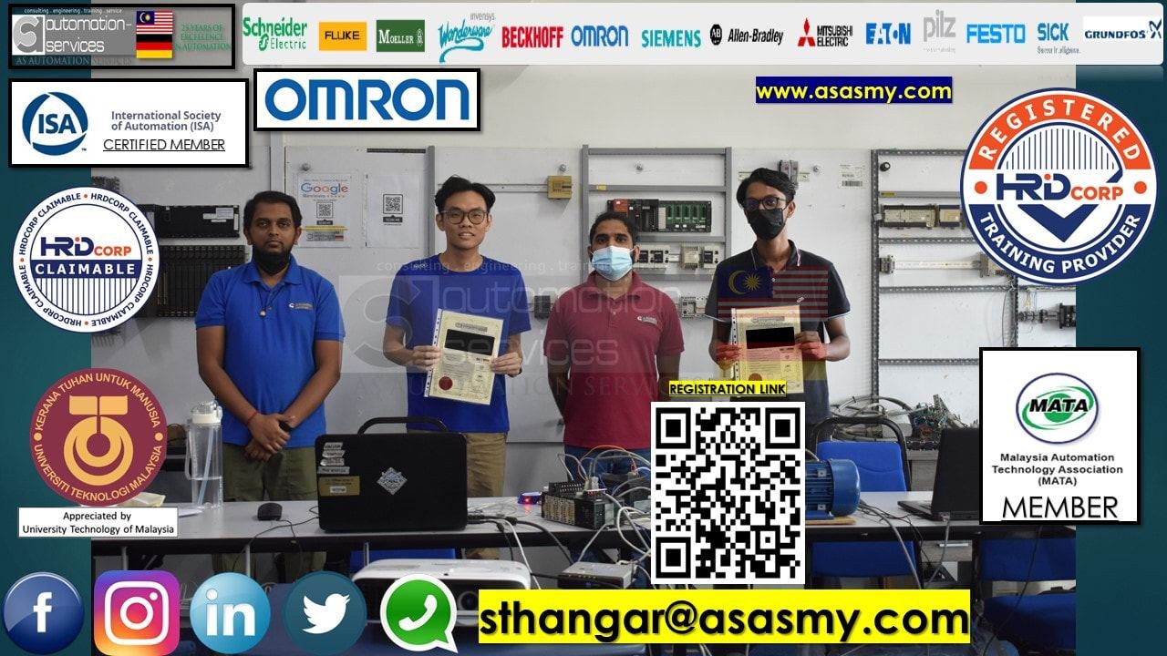 OMRON, Programmable Logic Controllers (PLC) Training using CX-PROGRAMMER Software + Human Machine Interface (HMI). Basic to Advance Training , Personal Sponsor (5 Days). — training photo