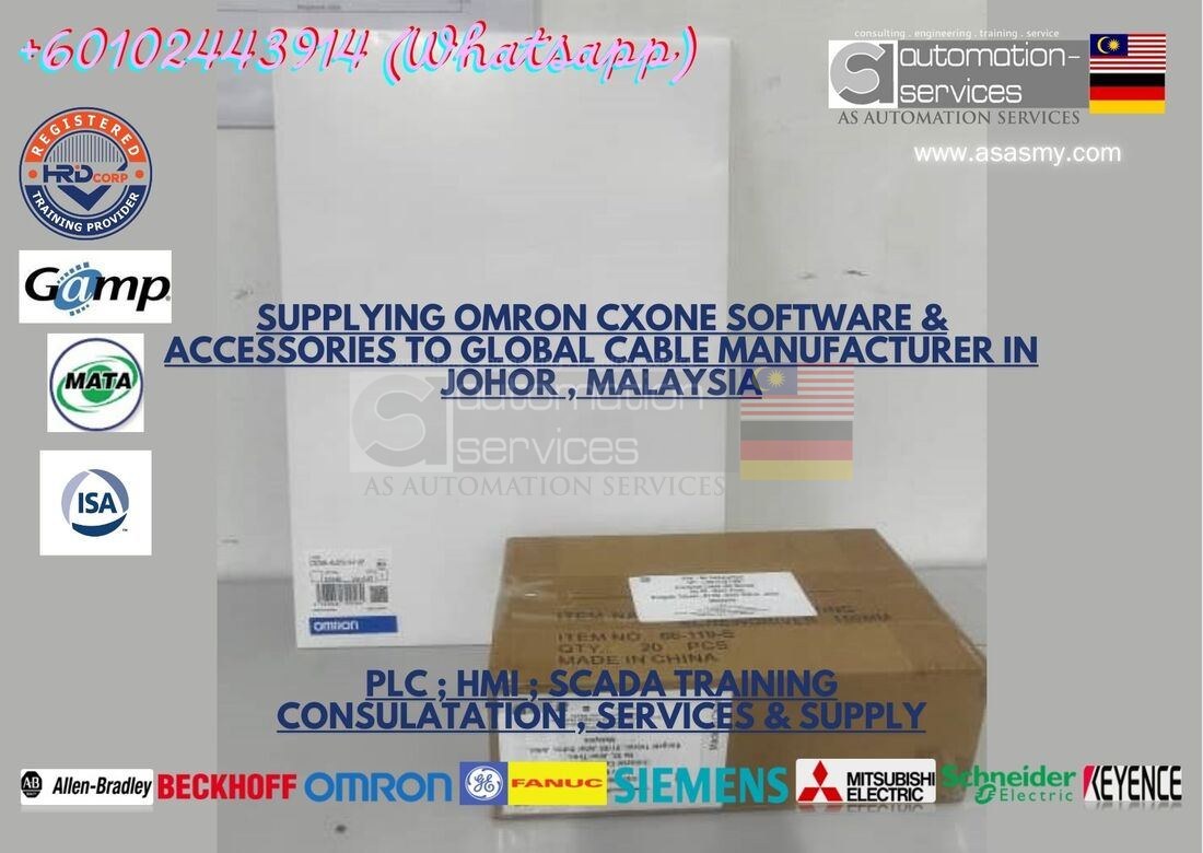 Supplying Omron CXONE Software & Accessories to Global Cable Manufacturer — training photo