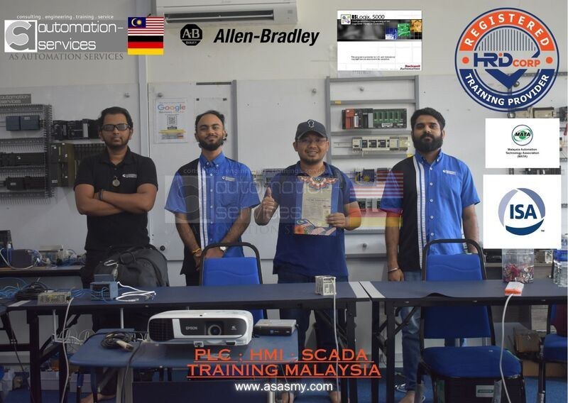 Company-Sponsored Allen Bradley PLC & HMI Training Completion