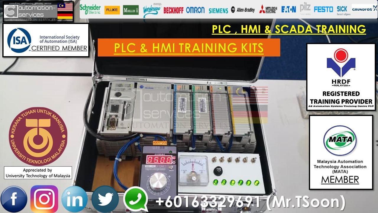 PLC and HMI Training Kits, Malaysia.