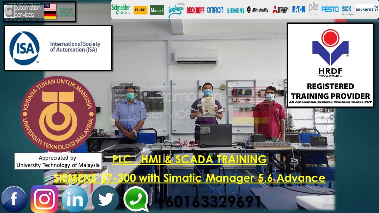 Siemens S7-300 Simatic Manager V5.6 Advance with WinCC Flexible 2008 SP5 + Runtime for a participent from Sarawak