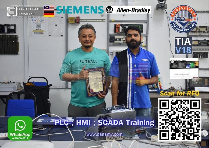 10-Day Siemens & Allen-Bradley PLC, HMI & SCADA Training – Labuan Company Sponsored