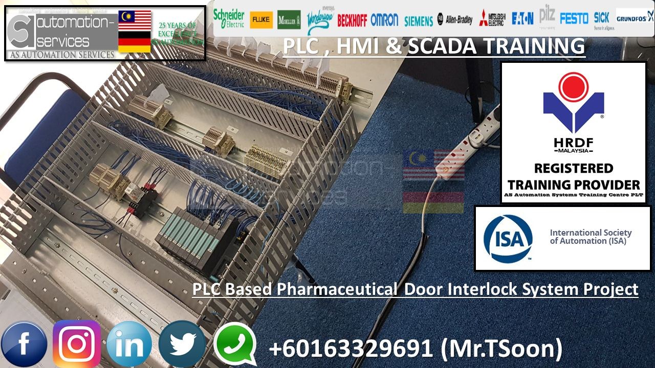 PLC Based Pharmacutical Auto Door Interlock System Project - PLC Training Malaysia _ Final Day #SentOFF #ProjectClosed