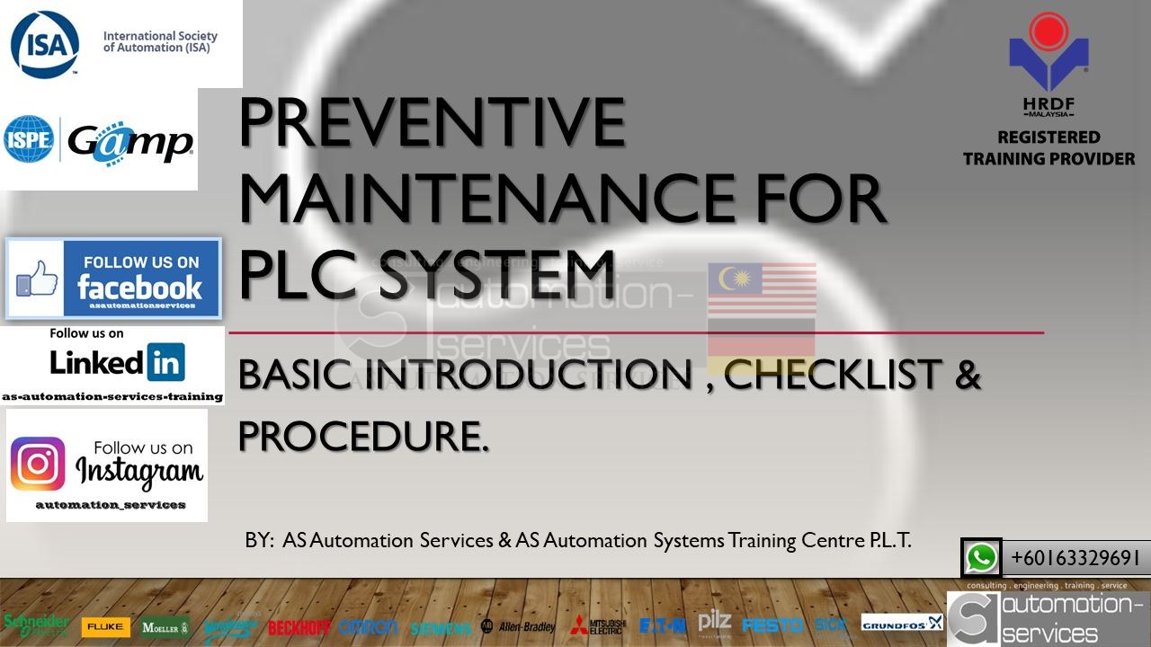 Preventive Maintenance for  PLC System. #asasmy — photo 1 of 9