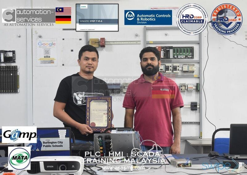 Siemens S7-1200 & S7-300 PLC, HMI & SCADA Training Completed!