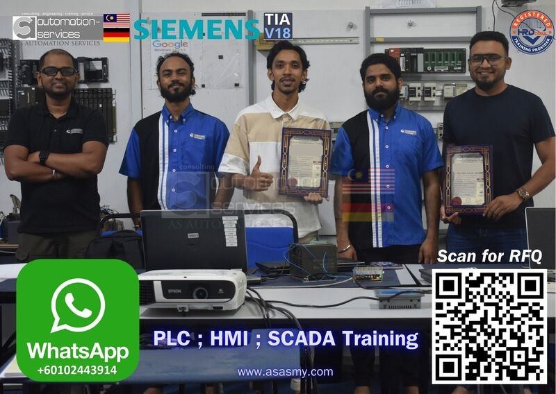 Siemens S7-1200 PLC, HMI & SCADA Training with Sinamics G120 Drive – March 3-7, 2025