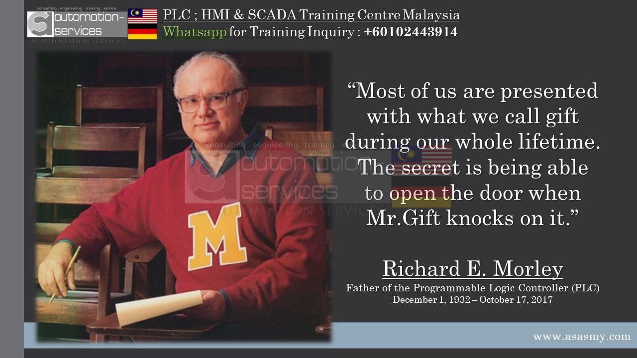 Remembering the "Father of the Programmable Logic Controller" (PLC), the Manufacturing Legend.