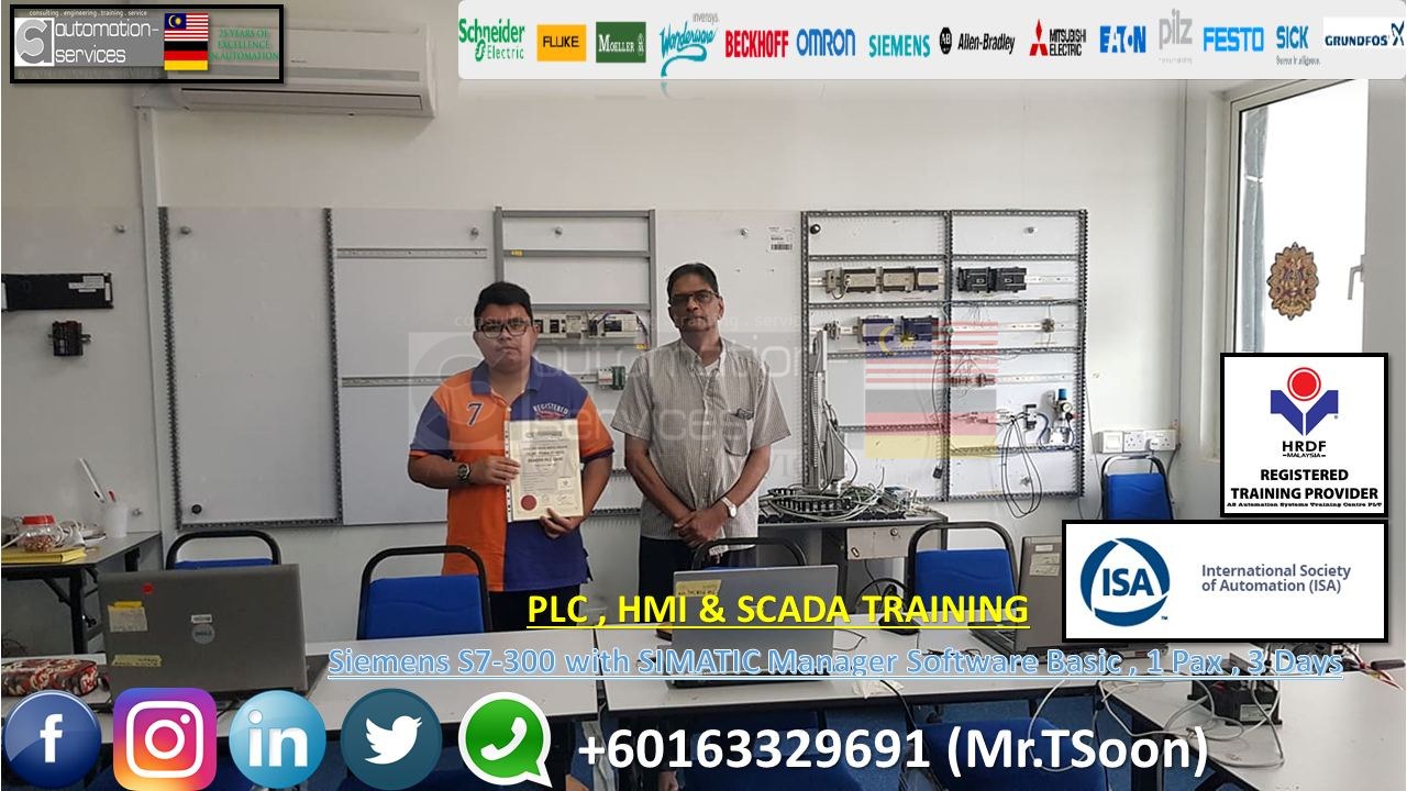 SIEMENS S7-300 PLC Basic Simatic Manager 5.5 , 3 Days .