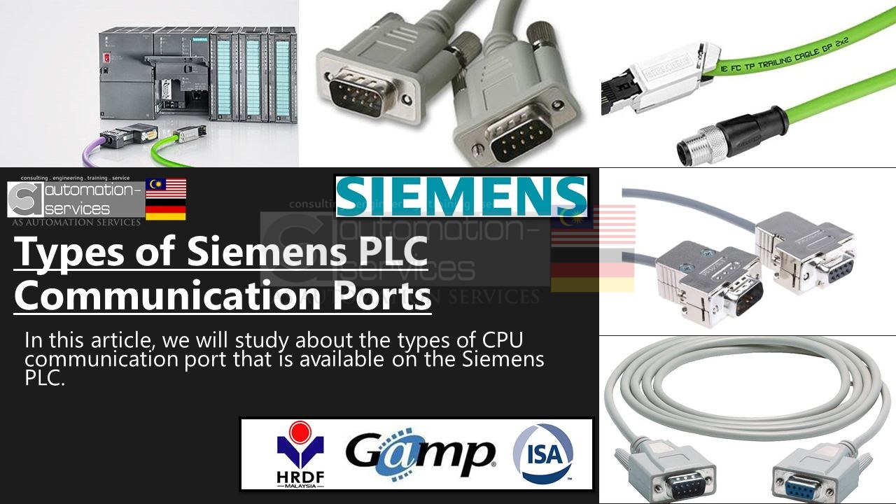 Types of Siemens PLC Communication Ports , Malaysia