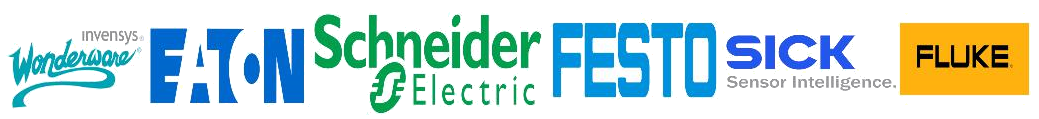 Industrial automation brands we train and work with — row 2