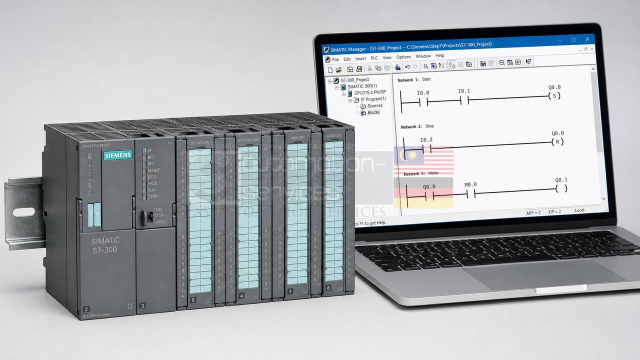 Siemens Simatic Manager training class at ASASMY