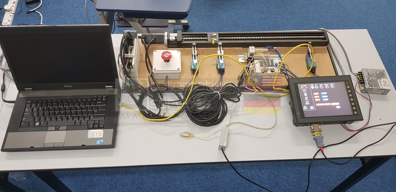 PLC training kit bench testing