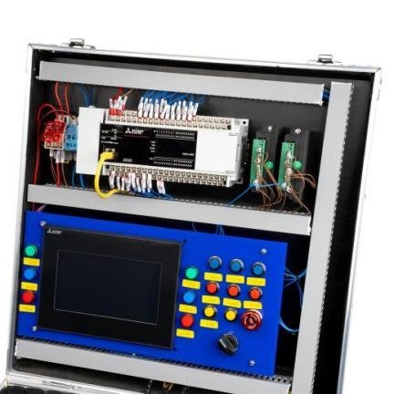 Mitsubishi FX5U Two-Axis Interpolation Motion Kit — ASASMY PLC training kit catalogue 2026