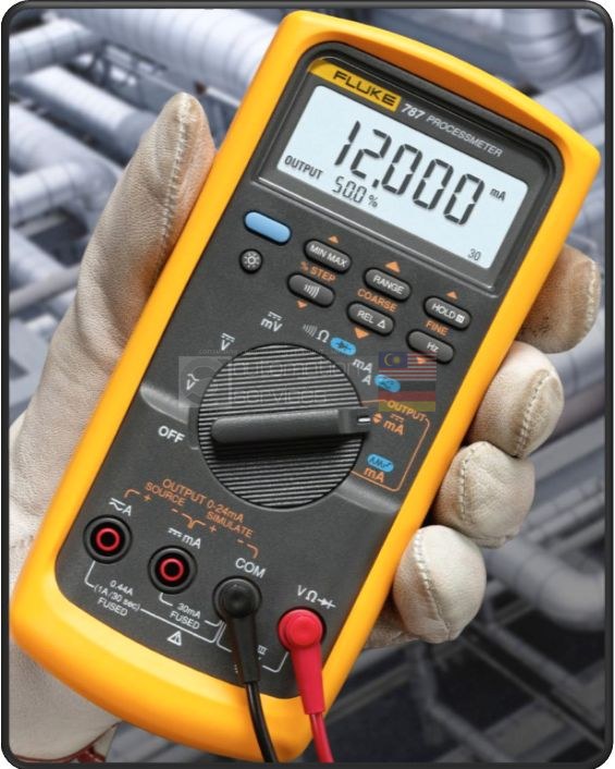 USAGE OF FLUKE 787 PROCESSMETER FOR PLC — illustration 10