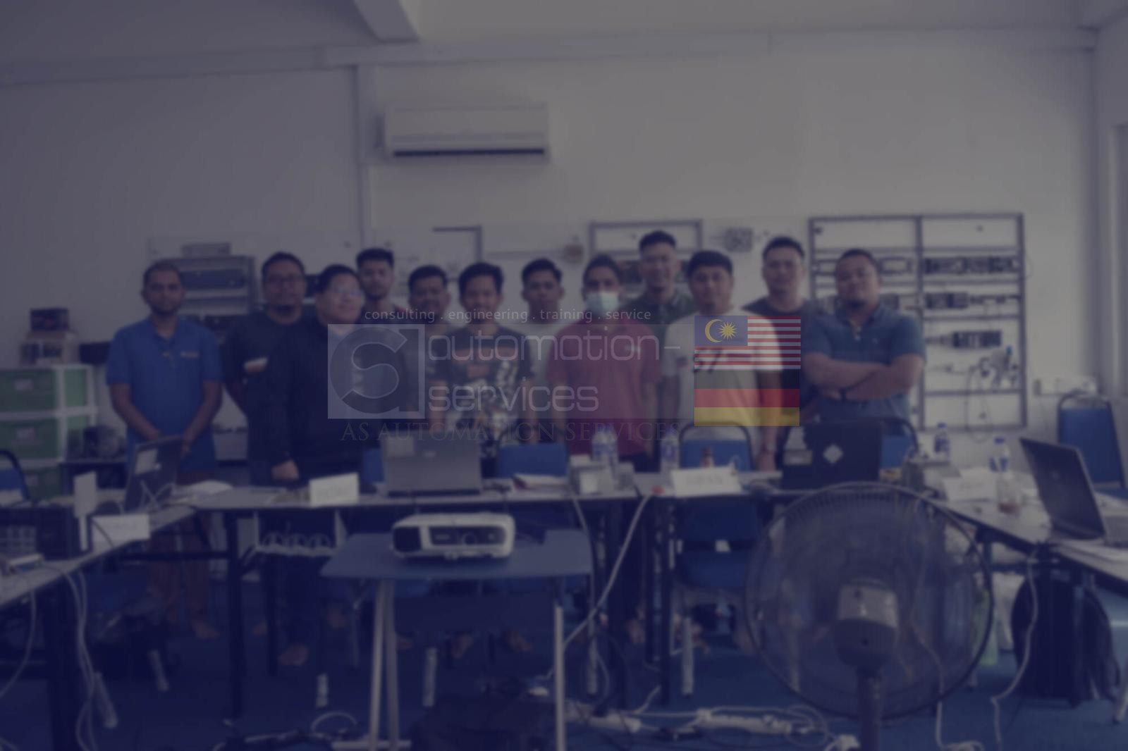 ASASMY training lab in Johor Bahru